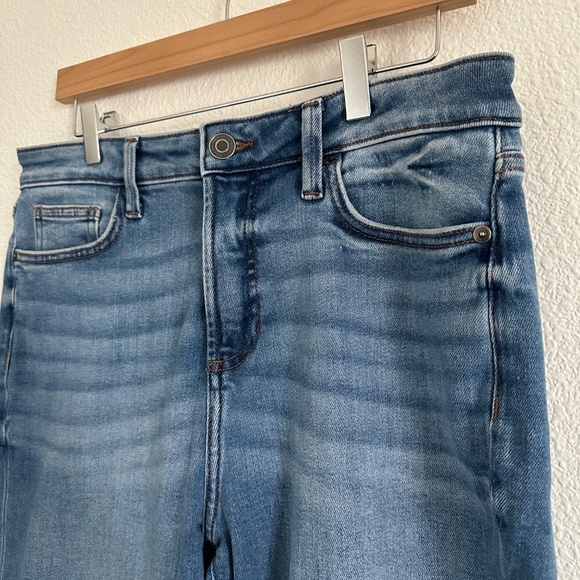 LC Lauren Conrad High Rise Straight Jeans Size 12 - Picture 5 of 14